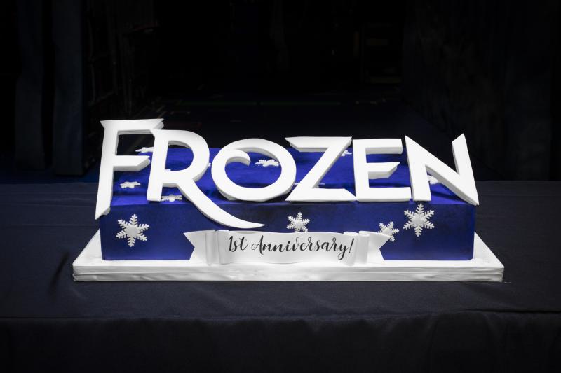 Photo Coverage: FROZEN Cast Celebrates One Year on Broadway! Image