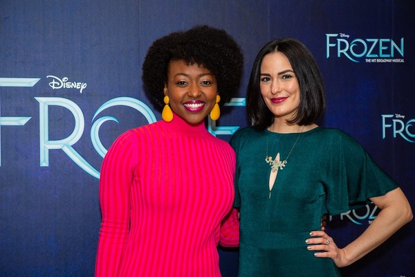 Photo Coverage: FROZEN Cast Celebrates One Year on Broadway! Image
