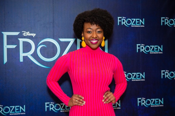 Photo Coverage: FROZEN Cast Celebrates One Year on Broadway! Image