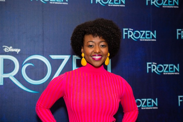 Photo Coverage: FROZEN Cast Celebrates One Year on Broadway! Image