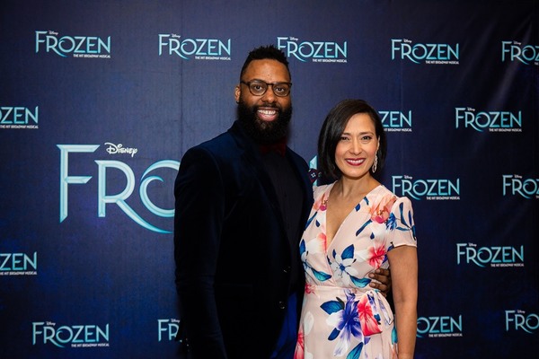 Photo Coverage: FROZEN Cast Celebrates One Year on Broadway! Image