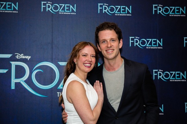 Photo Coverage: FROZEN Cast Celebrates One Year on Broadway! Image