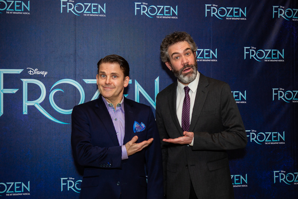 Photo Coverage: FROZEN Cast Celebrates One Year on Broadway! Image