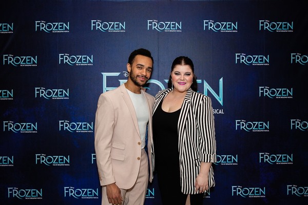 Photo Coverage: FROZEN Cast Celebrates One Year on Broadway! Image
