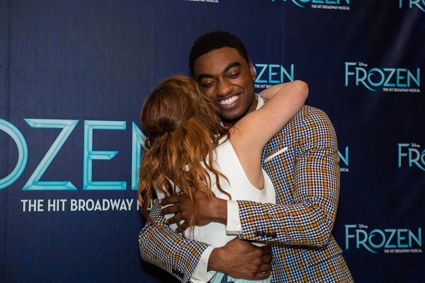 Photo Coverage: FROZEN Cast Celebrates One Year on Broadway! Image