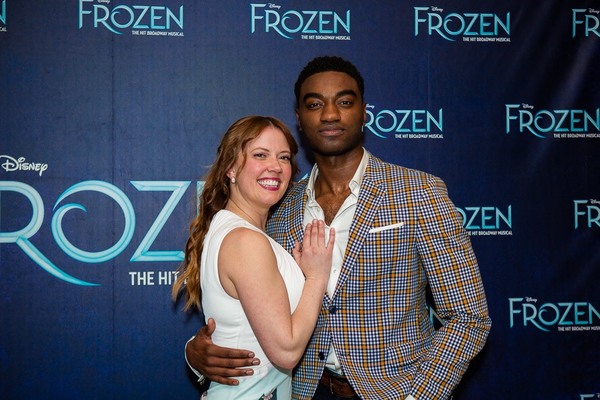 Photo Coverage: FROZEN Cast Celebrates One Year on Broadway! Image