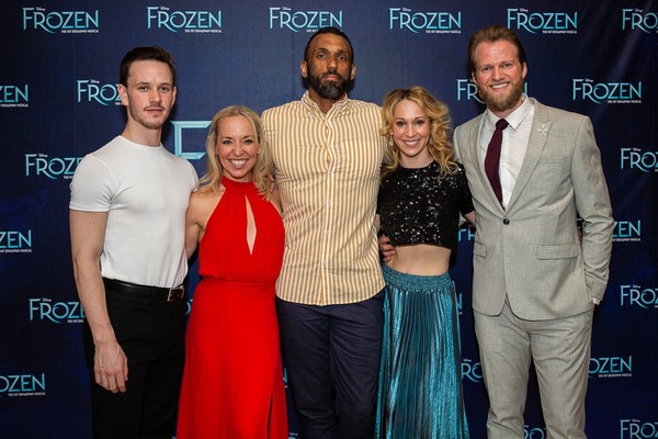 Photo Coverage: FROZEN Cast Celebrates One Year on Broadway! Image