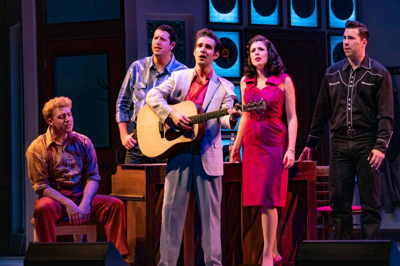 Review: MILLION DOLLAR QUARTET at Florida Rep is Refreshing and Rhythmic! Image