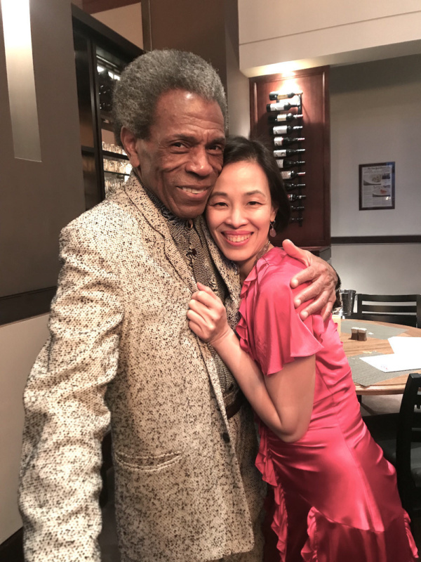 Director Andre De Shields and Lia Chang Photo