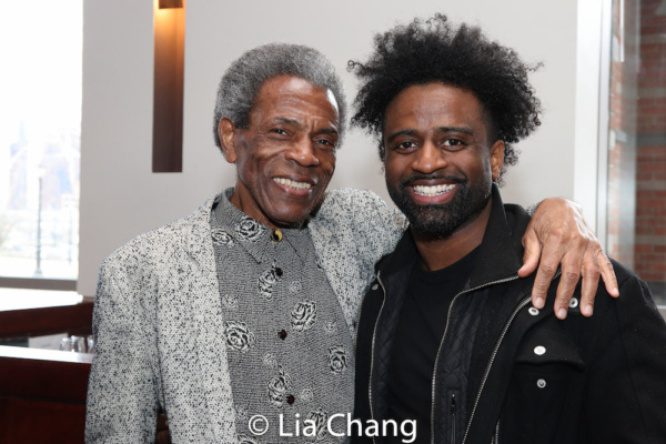Director Andre De Shields and C.K. Edwards Photo