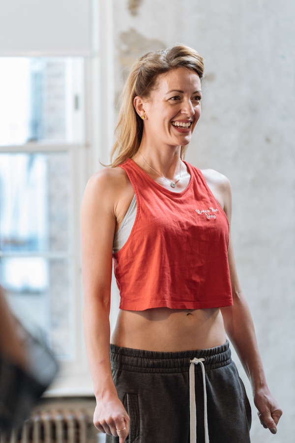 Photo Flash: In Rehearsal with Anne-Marie Duff, Arthur Darvill and the Cast of SWEET CHARITY 