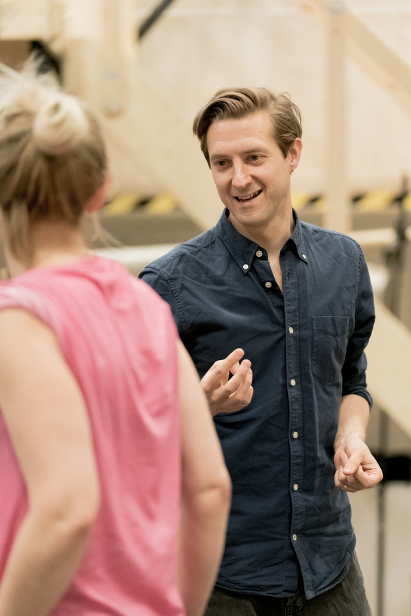 Photo Flash: In Rehearsal with Anne-Marie Duff, Arthur Darvill and the Cast of SWEET CHARITY 