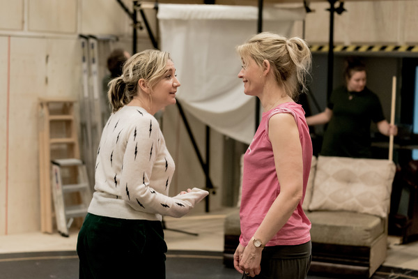 Photo Flash: In Rehearsal with Anne-Marie Duff, Arthur Darvill and the Cast of SWEET CHARITY 