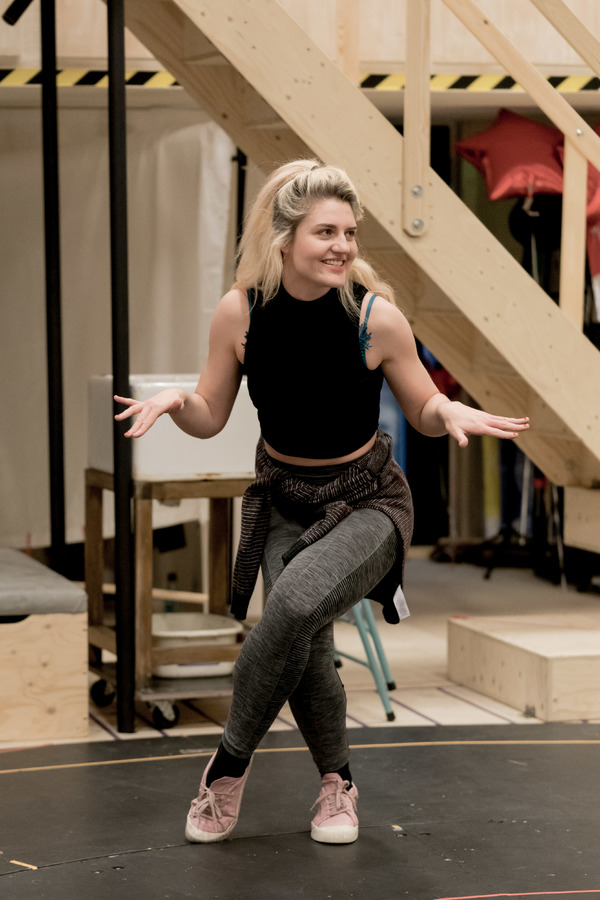 Photo Flash: In Rehearsal with Anne-Marie Duff, Arthur Darvill and the Cast of SWEET CHARITY 