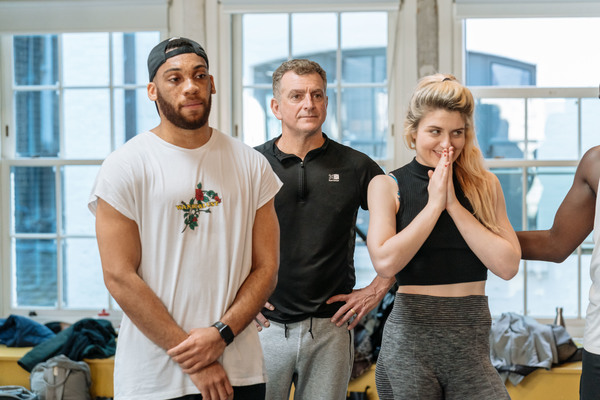 Photo Flash: In Rehearsal with Anne-Marie Duff, Arthur Darvill and the Cast of SWEET CHARITY 