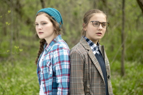 Alexa Stratton and Jordan Battey in The Time Machine, Photograph by Jason Johnson-Spi Photo