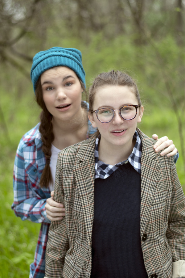 Madeline Carter and Alexandra Gray in The Time Machine, Photograph by Jason Johnson-S Photo