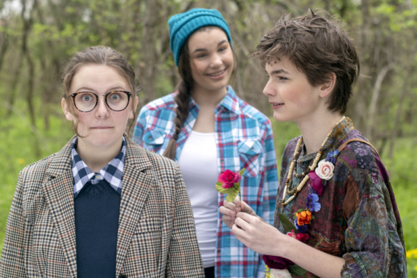 Alexandra Gray, Madeline Carter, and Calin Eastes in The Time Machine, Photograph by  Photo