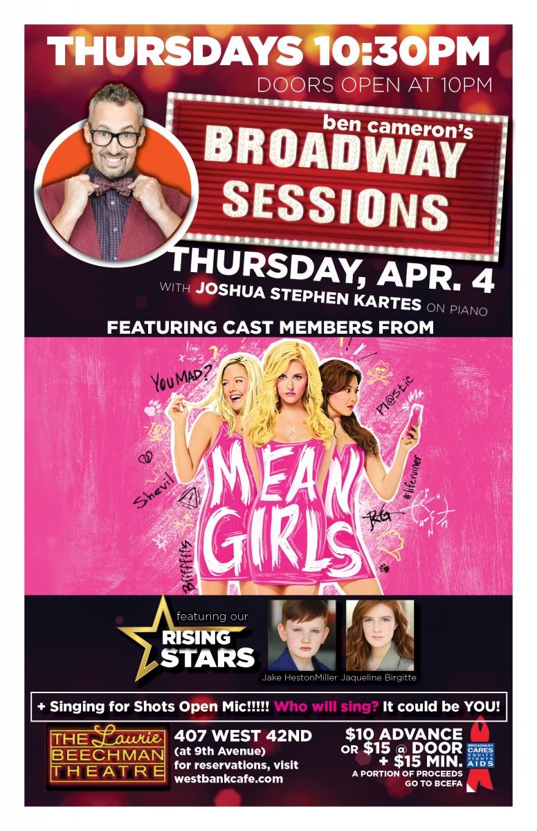 MEAN GIRLS Come to Broadway Sessions Next Thursday Night 