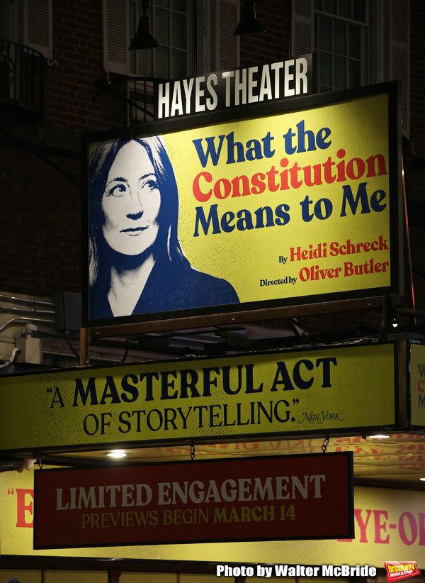 Photo Coverage: Heidi Schreck and the Cast of WHAT THE CONSTITUTION MEANS TO ME Take Opening Night Bows! Image