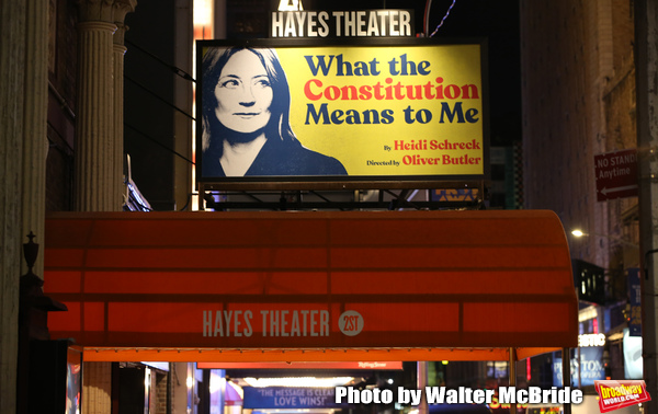 Photo Coverage: Heidi Schreck and the Cast of WHAT THE CONSTITUTION MEANS TO ME Take Opening Night Bows! Image