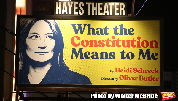 Photo Coverage: Heidi Schreck and the Cast of WHAT THE CONSTITUTION MEANS TO ME Take Opening Night Bows! Image