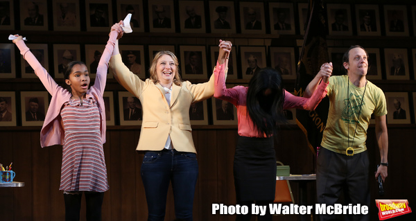 Photo Coverage: Heidi Schreck and the Cast of WHAT THE CONSTITUTION MEANS TO ME Take Opening Night Bows! Image