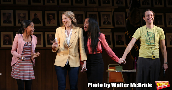 Photo Coverage: Heidi Schreck and the Cast of WHAT THE CONSTITUTION MEANS TO ME Take Opening Night Bows! Image