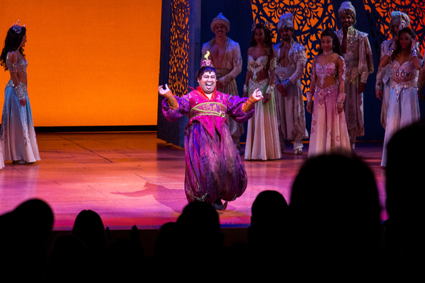 Photo Coverage: 5 Genies (and Disney Alumni) Celebrate ALADDIN's 5th Anniversary on Broadway! Image