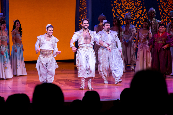 Photo Coverage: 5 Genies (and Disney Alumni) Celebrate ALADDIN's 5th Anniversary on Broadway! Image