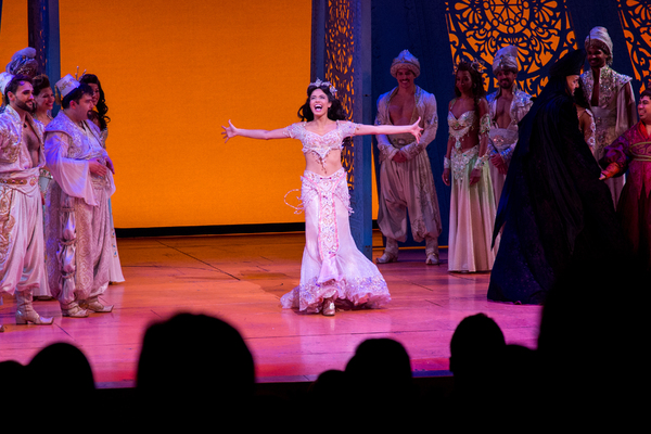 Photo Coverage: 5 Genies (and Disney Alumni) Celebrate ALADDIN's 5th Anniversary on Broadway! Image