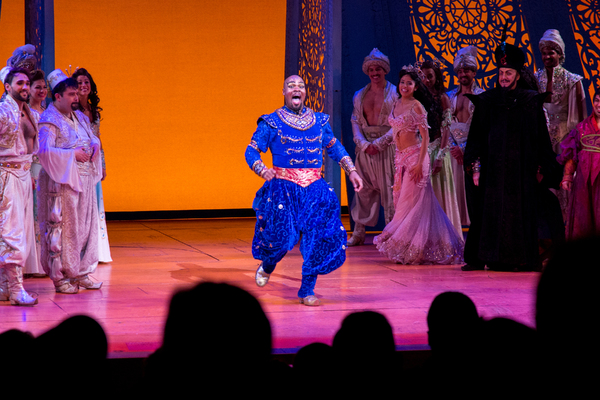 Photo Coverage: 5 Genies (and Disney Alumni) Celebrate ALADDIN's 5th Anniversary on Broadway! Image