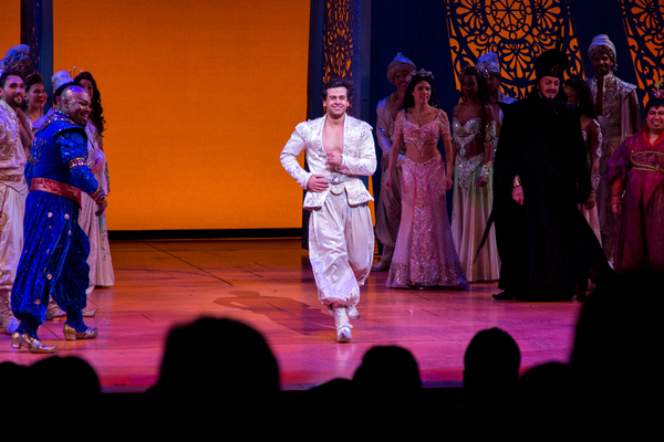 Photo Coverage: 5 Genies (and Disney Alumni) Celebrate ALADDIN's 5th Anniversary on Broadway! Image