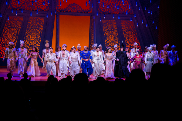 Photo Coverage: 5 Genies (and Disney Alumni) Celebrate ALADDIN's 5th Anniversary on Broadway! Image