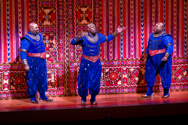 Photo Coverage: 5 Genies (and Disney Alumni) Celebrate ALADDIN's 5th Anniversary on Broadway! Image