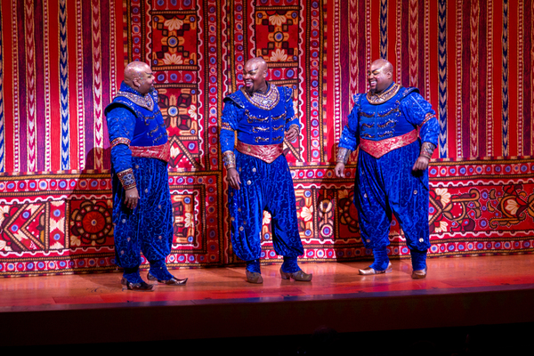 Photo Coverage: 5 Genies (and Disney Alumni) Celebrate ALADDIN's 5th Anniversary on Broadway! Image