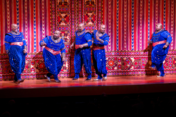 Photo Coverage: 5 Genies (and Disney Alumni) Celebrate ALADDIN's 5th Anniversary on Broadway! Image