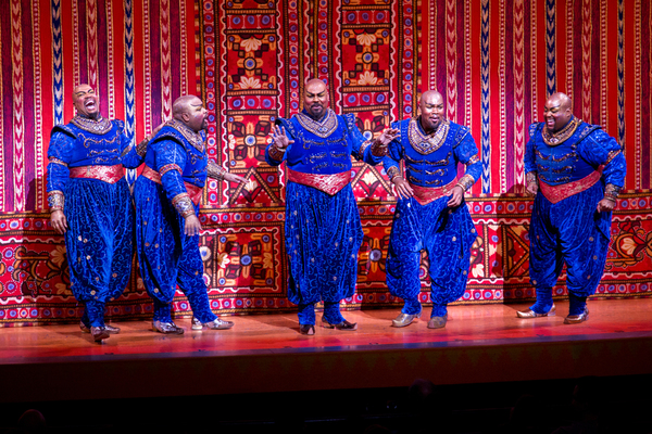 Photo Coverage: 5 Genies (and Disney Alumni) Celebrate ALADDIN's 5th Anniversary on Broadway! Image