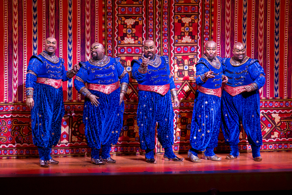 Photo Coverage: 5 Genies (and Disney Alumni) Celebrate ALADDIN's 5th Anniversary on Broadway! Image