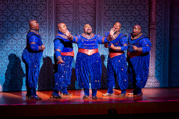 Photo Coverage: 5 Genies (and Disney Alumni) Celebrate ALADDIN's 5th Anniversary on Broadway! Image