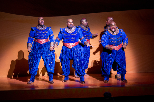 Photo Coverage: 5 Genies (and Disney Alumni) Celebrate ALADDIN's 5th Anniversary on Broadway! Image