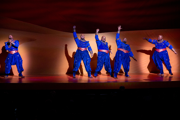 Photo Coverage: 5 Genies (and Disney Alumni) Celebrate ALADDIN's 5th Anniversary on Broadway! Image
