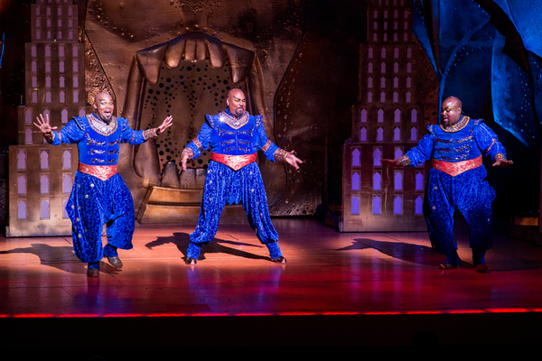 Photo Coverage: 5 Genies (and Disney Alumni) Celebrate ALADDIN's 5th Anniversary on Broadway! Image