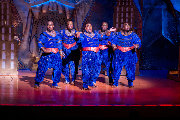 Photo Coverage: 5 Genies (and Disney Alumni) Celebrate ALADDIN's 5th Anniversary on Broadway! Image