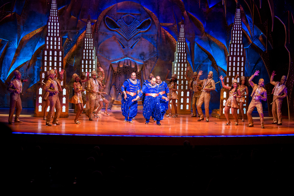 Photo Coverage: 5 Genies (and Disney Alumni) Celebrate ALADDIN's 5th Anniversary on Broadway! Image