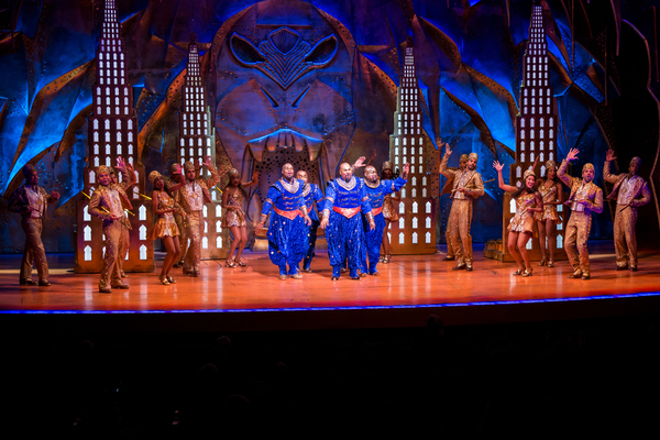 Photo Coverage: 5 Genies (and Disney Alumni) Celebrate ALADDIN's 5th Anniversary on Broadway! Image