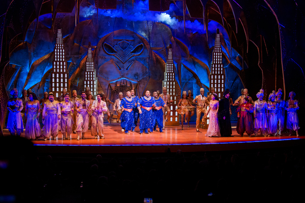 Photo Coverage: 5 Genies (and Disney Alumni) Celebrate ALADDIN's 5th Anniversary on Broadway! Image