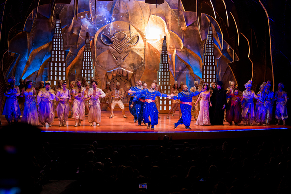 Photo Coverage: 5 Genies (and Disney Alumni) Celebrate ALADDIN's 5th Anniversary on Broadway! Image