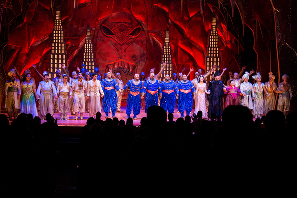 Photo Coverage: 5 Genies (and Disney Alumni) Celebrate ALADDIN's 5th Anniversary on Broadway! Image