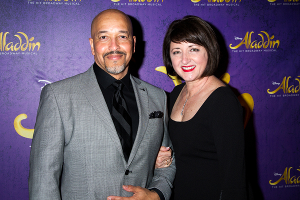 Photo Coverage: 5 Genies (and Disney Alumni) Celebrate ALADDIN's 5th Anniversary on Broadway! Image